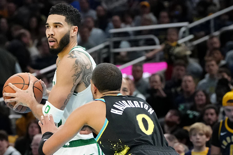 白蓝对决,凯尔特人力克步行者 白蓝对决,凯尔特人力克步行者